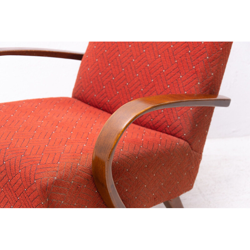 Pair of vintage bentwood armchairs by Jaroslav Šmídek, Czechoslovakia 1960