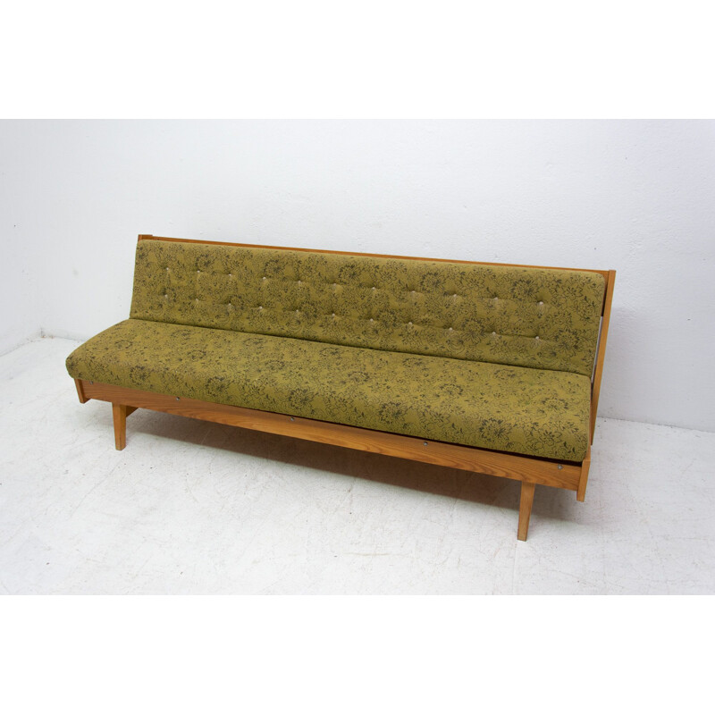 Mid century folding sofabed Czechoslovakia 1960s