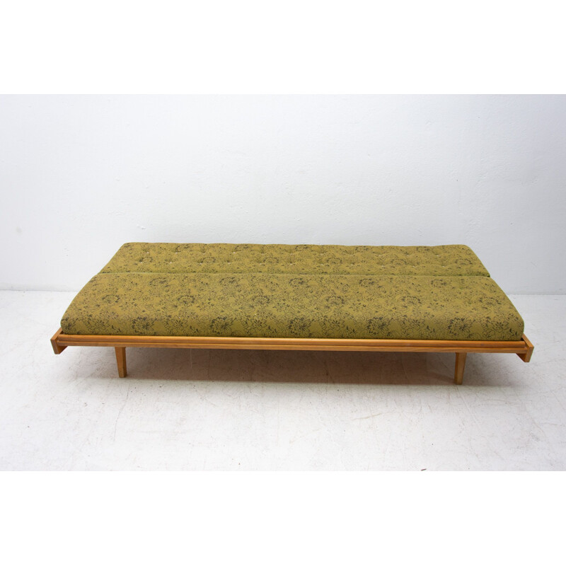 Mid century folding sofabed Czechoslovakia 1960s