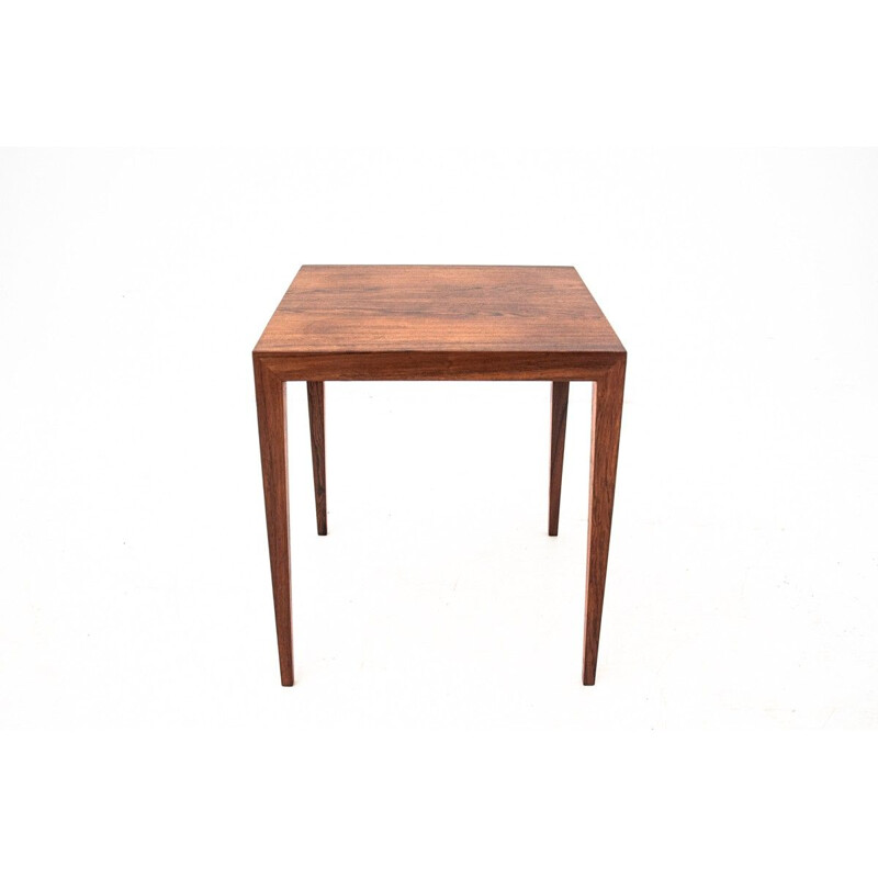 Scandinavian vintage coffee table in rosewood, 1970