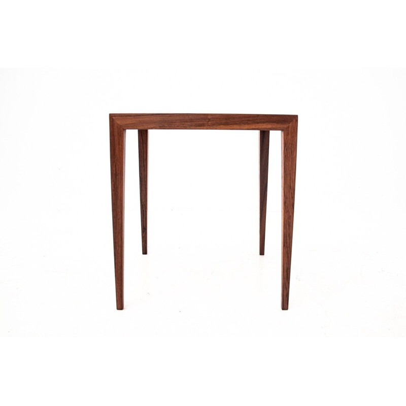 Scandinavian vintage coffee table in rosewood, 1970