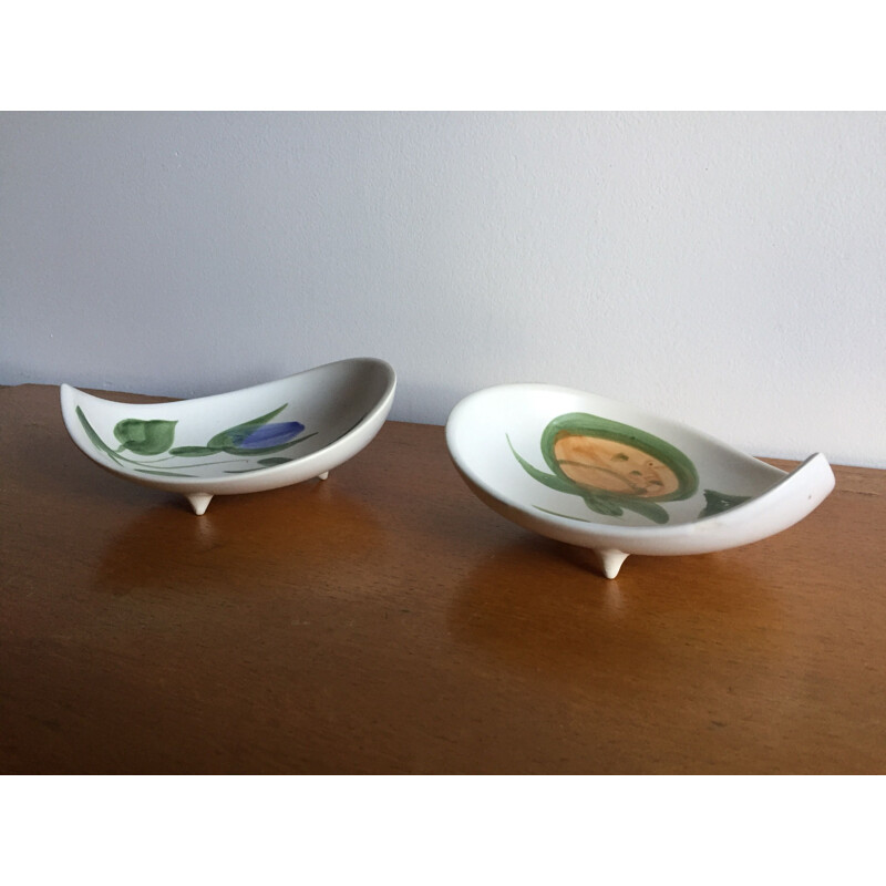 Pair of vintage ceramic bowls 1960s