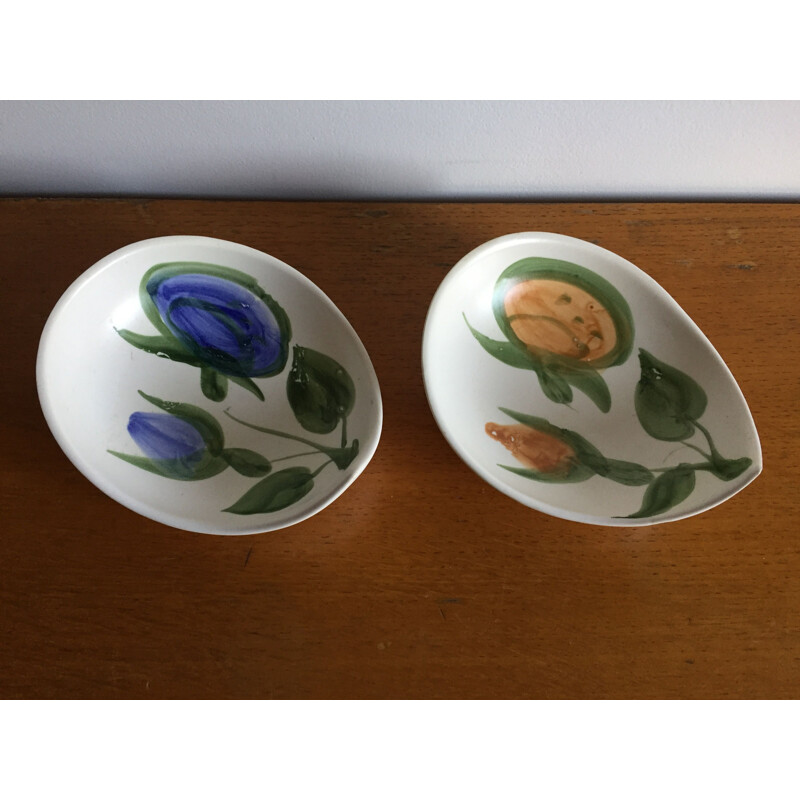 Pair of vintage ceramic bowls 1960s