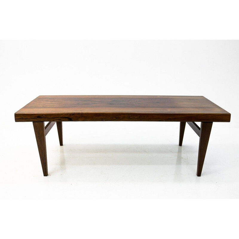 Vintage Extendable rosewood Coffee table Scandinavia 1960s