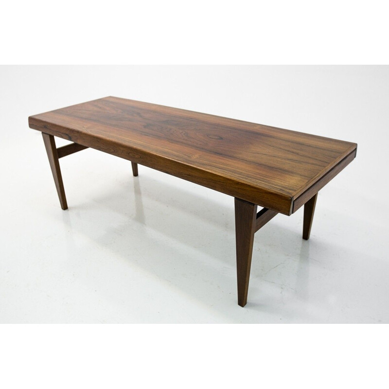 Vintage Extendable rosewood Coffee table Scandinavia 1960s