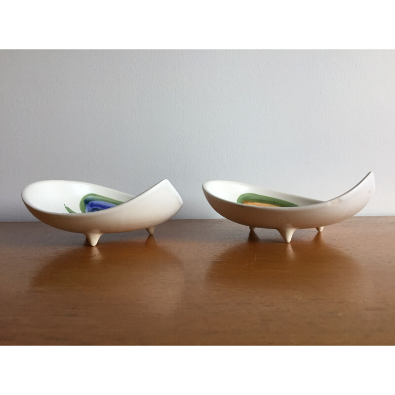 Pair of vintage ceramic bowls 1960s