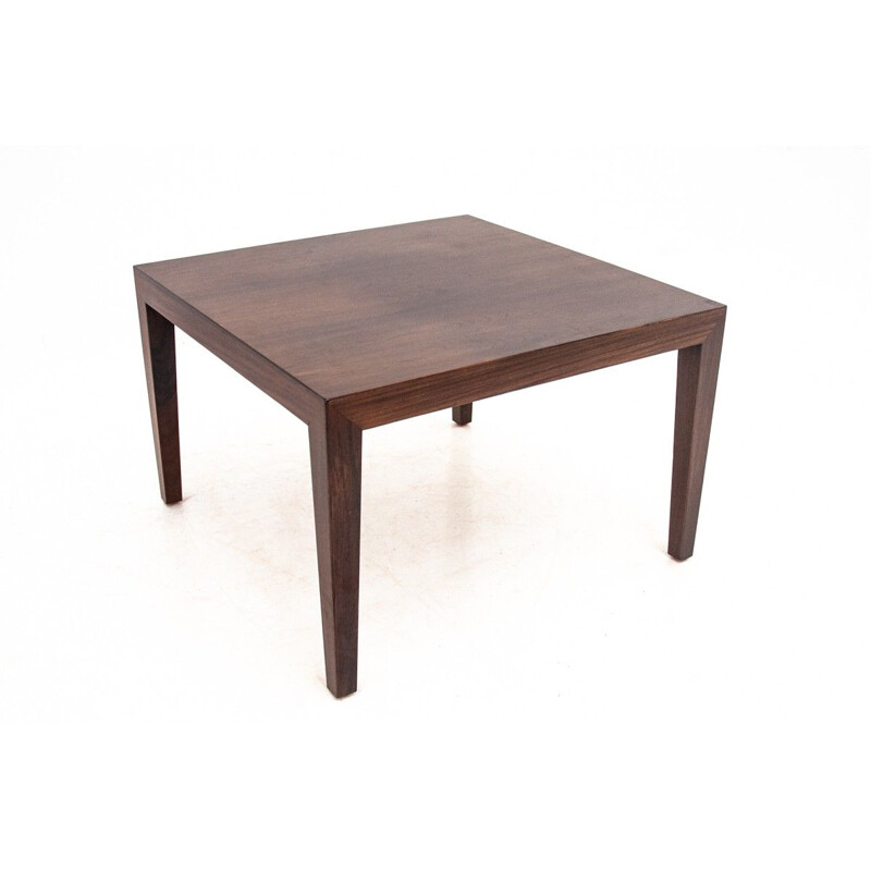 Scandinavian vintage coffee table in rosewood, 1970