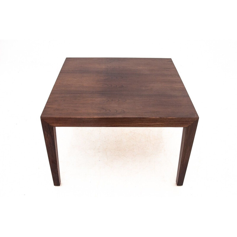 Scandinavian vintage coffee table in rosewood, 1970