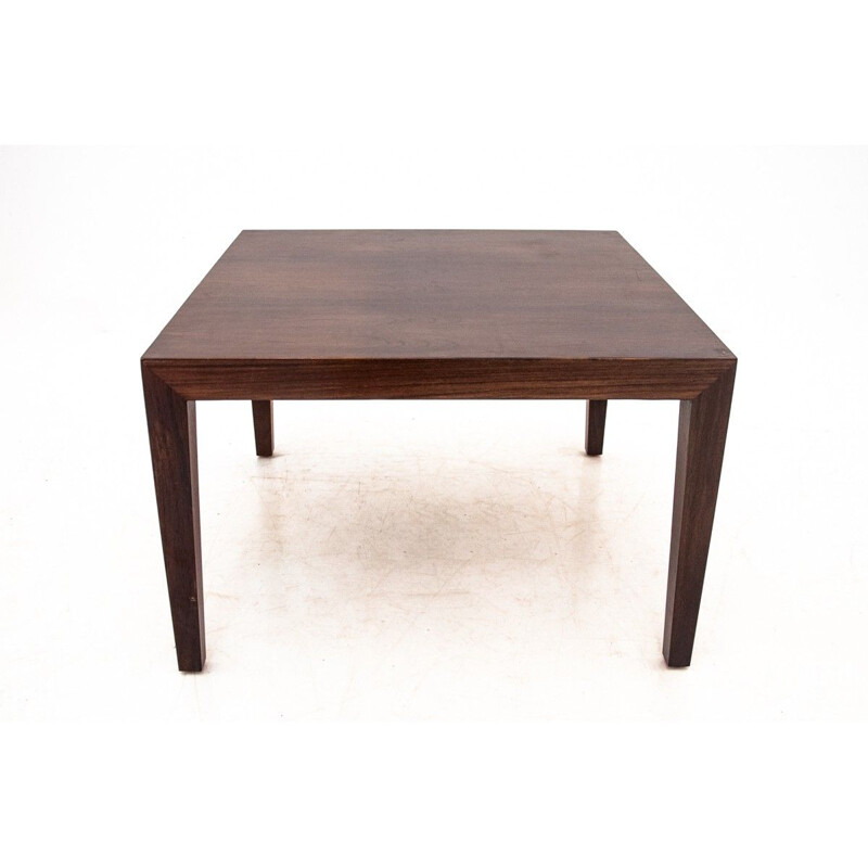 Scandinavian vintage coffee table in rosewood, 1970