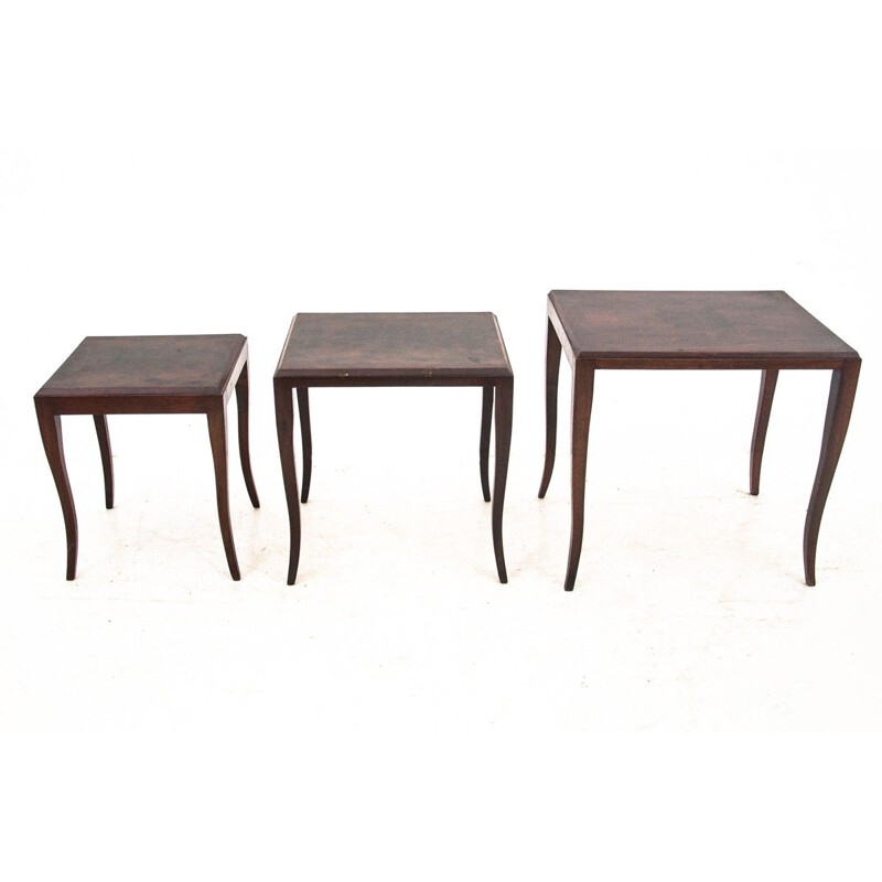 Vintage nesting tables Danish 1960s