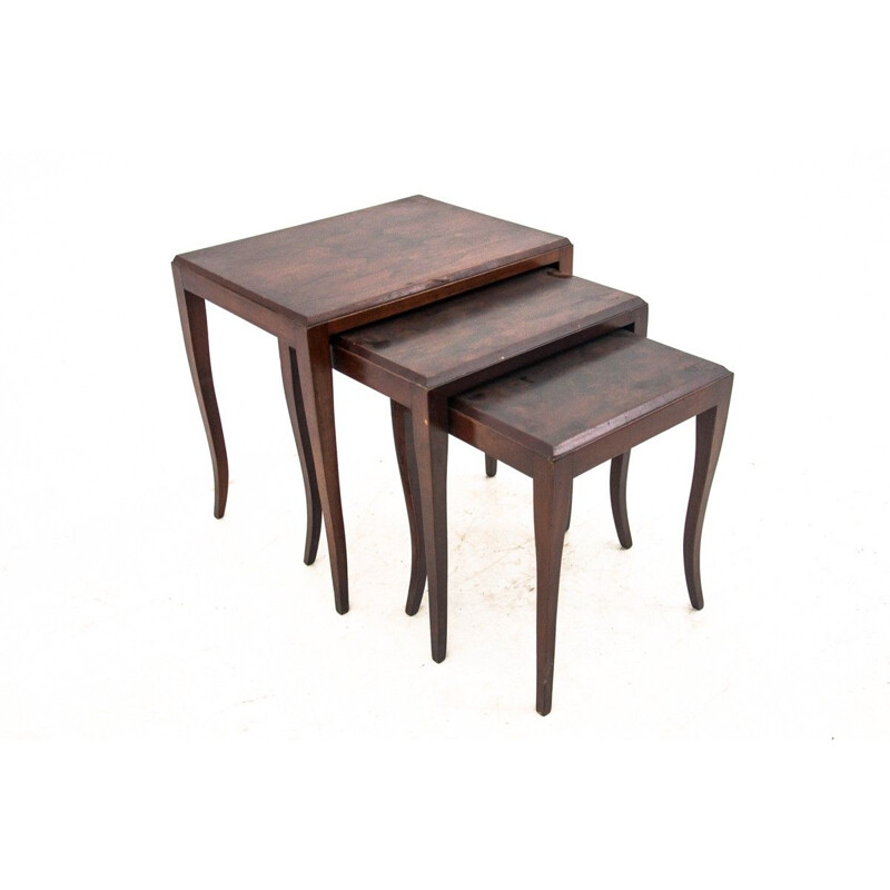 Vintage nesting tables Danish 1960s