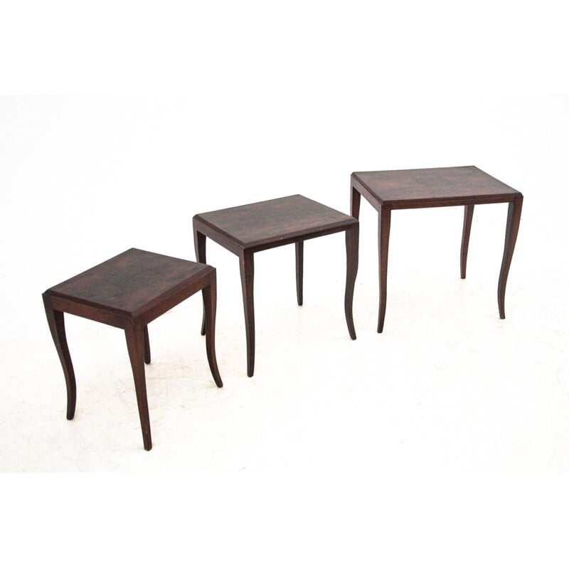 Vintage nesting tables Danish 1960s