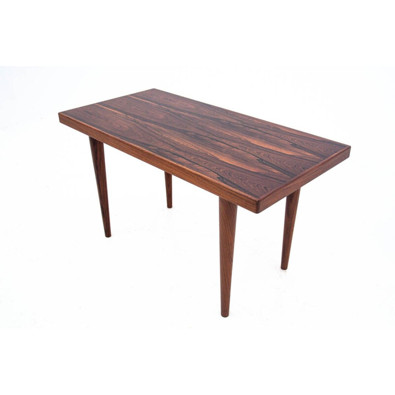 Scandinavian vintage coffee table in rosewood, 1960