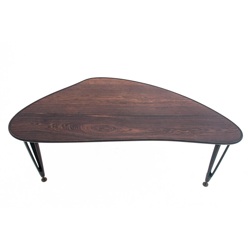 Vintage rosewood coffee table Danish 1960s