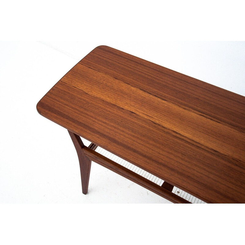 Vintage teak coffee table Danish 1960s