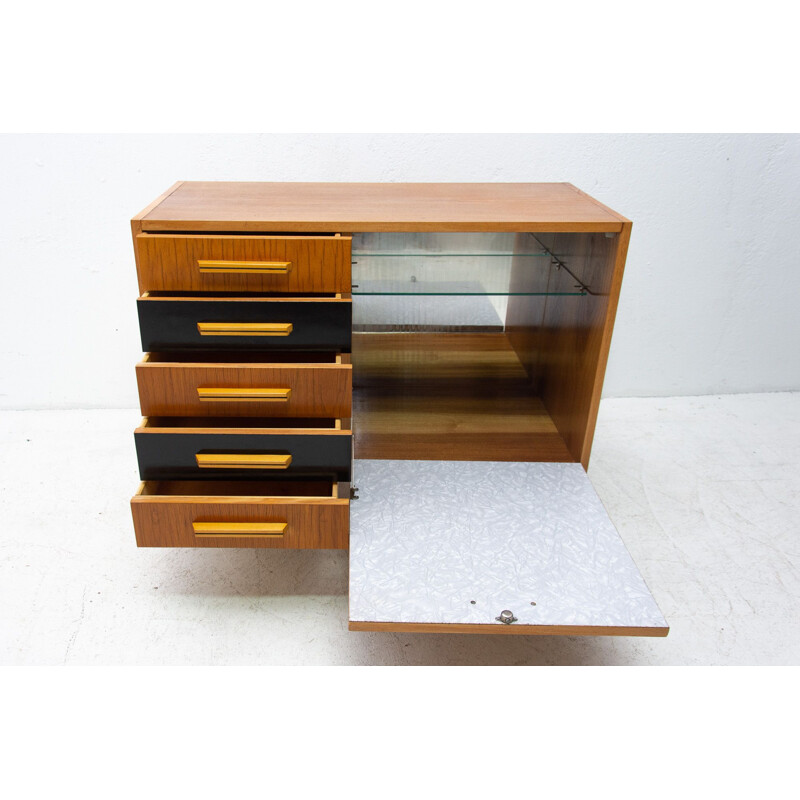 Mid century chest of drawers Czechoslovakia 1960s