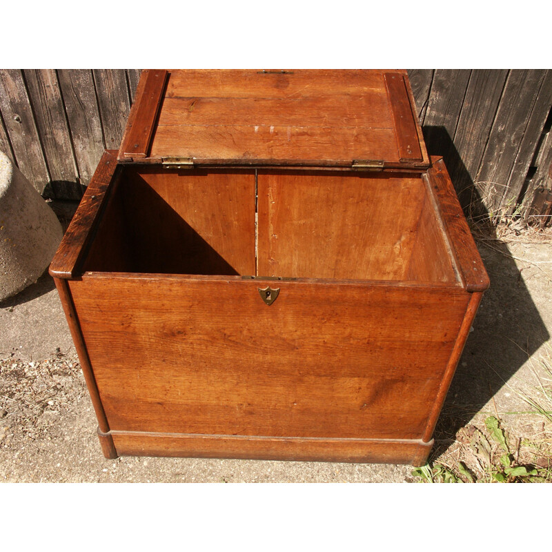 Vintage oak trunk