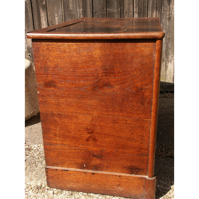 Vintage oak trunk