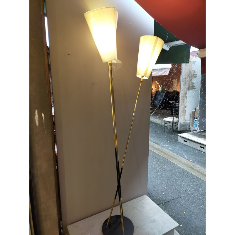 Lampadaire vintage Arlus 1960