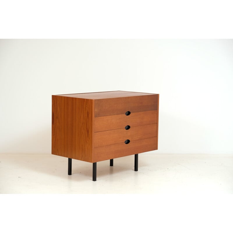 Vintage teak dressing table by J.A. Motte 1960s