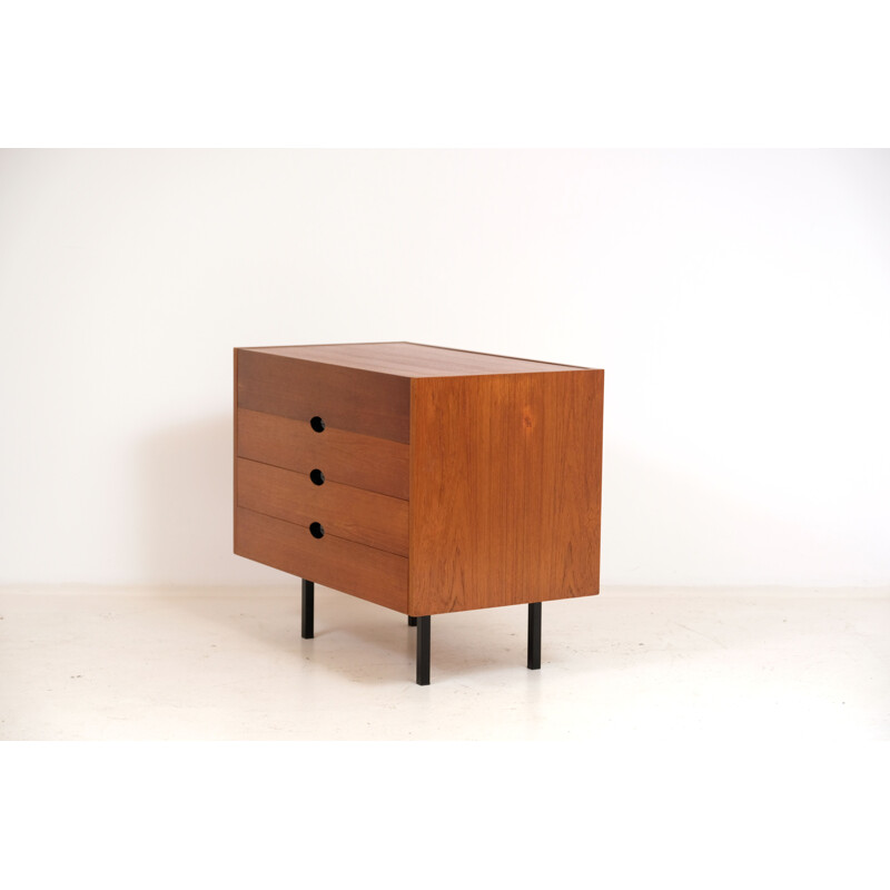 Vintage teak dressing table by J.A. Motte 1960s