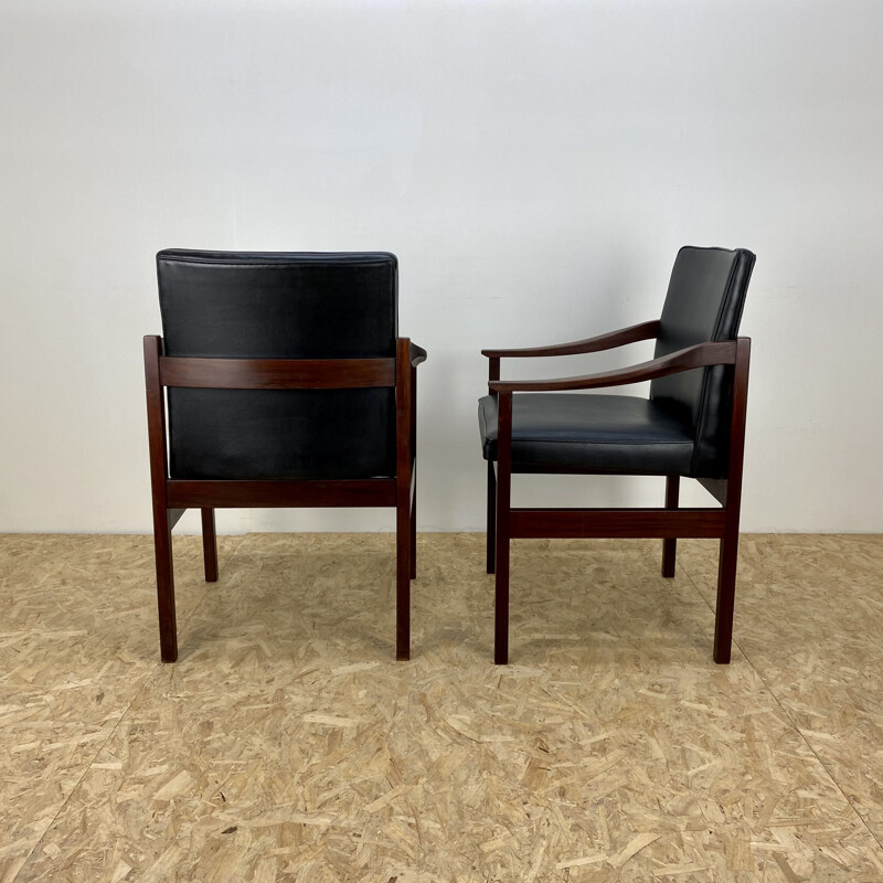 Pair of vintage teak Chairs 1950s