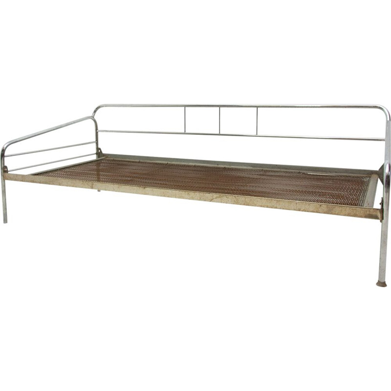 Divano vintage Bauhaus cromato Bohemien 1930