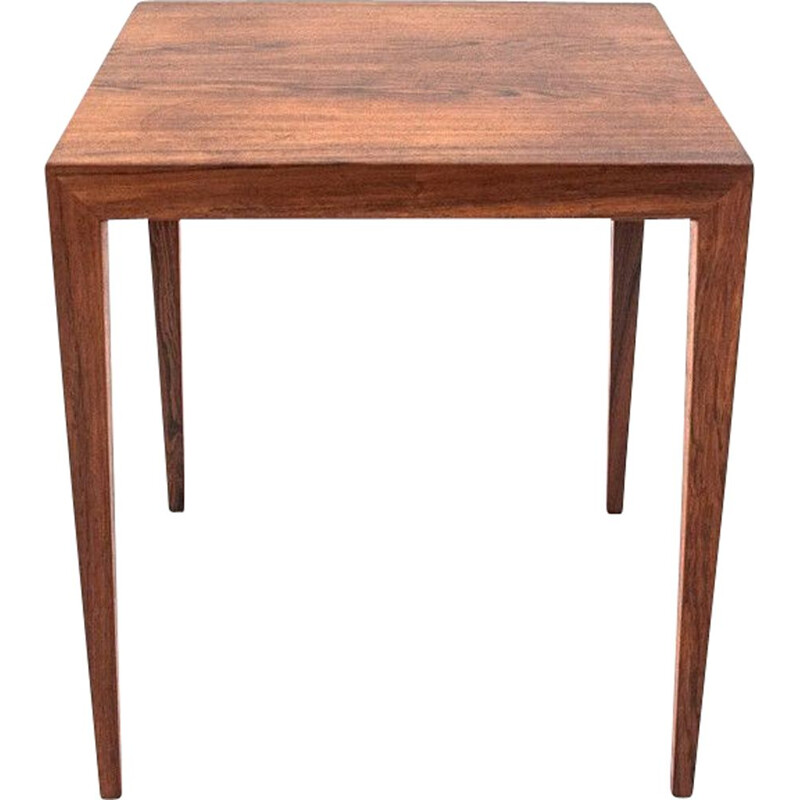 Scandinavian vintage coffee table in rosewood, 1970