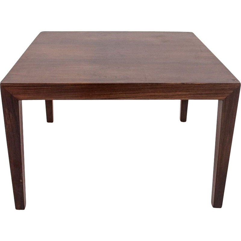 Scandinavian vintage coffee table in rosewood, 1970