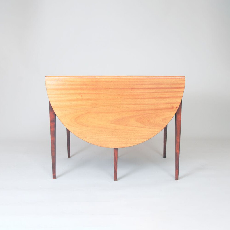 Vintage Foldable table by Frits Henningsen Denmark 1930s