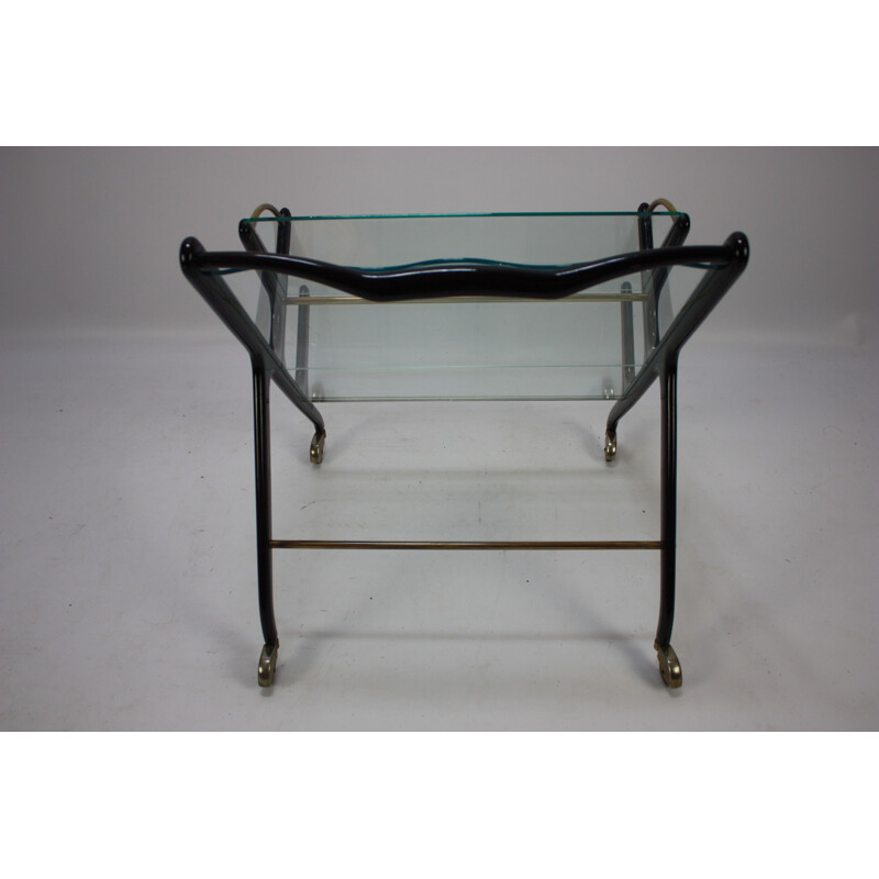 Vintage Magazine Rack by Ico Parisi Italy 1950s