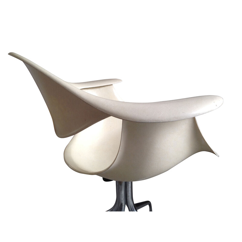 DAF Herman Miller stoel in glasvezel, George NELSON - 1950