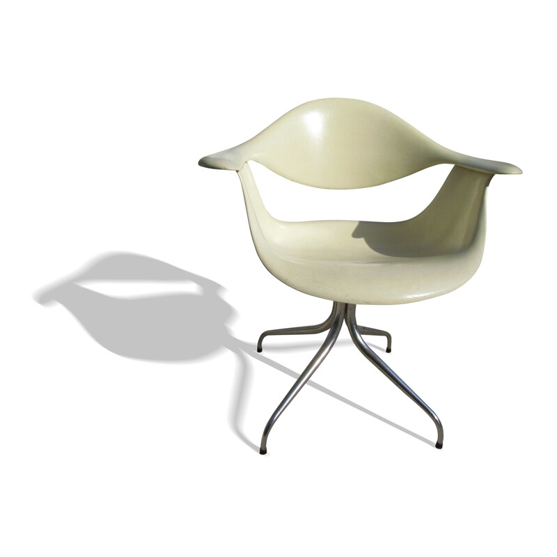 Cadeira DAF Herman Miller em fibra de vidro, George NELSON - 1950