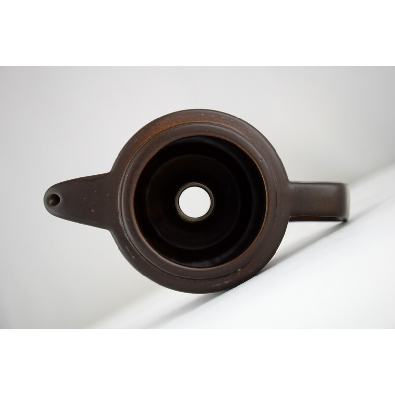 Modernes Vintage-Espresso-Set aus Keramik von Franco Pozzi