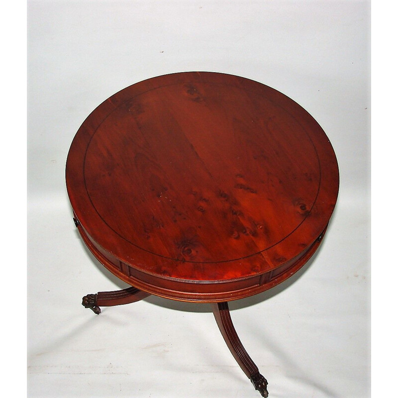 Vintage Secondary table wood in mahogany 1950s