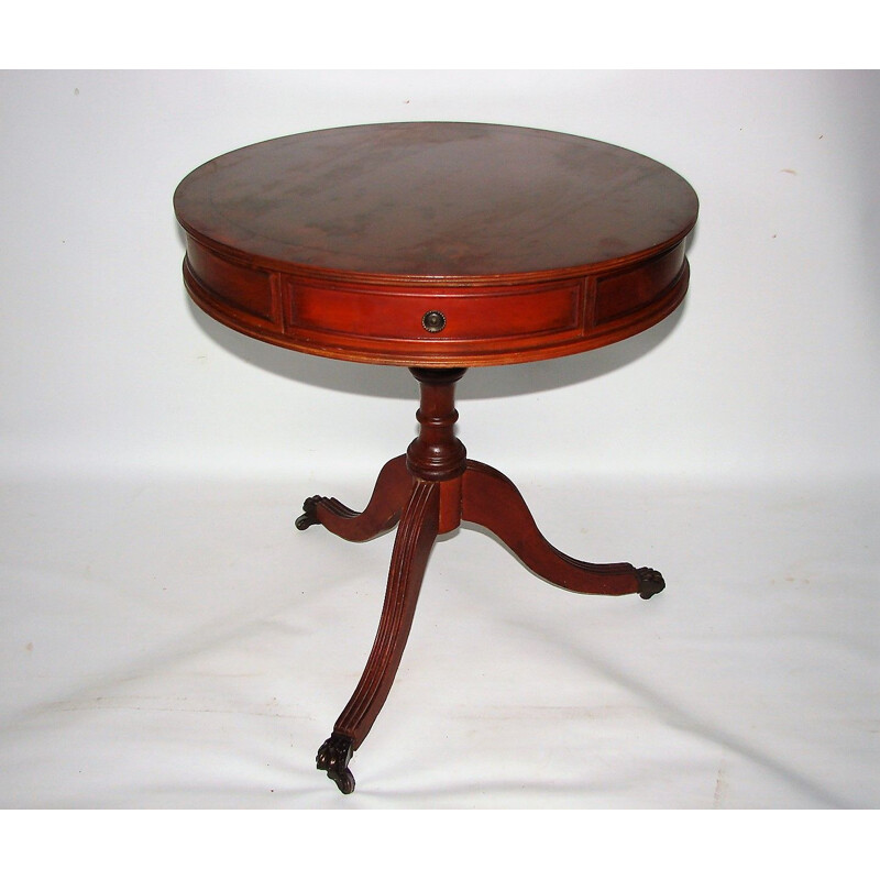 Vintage Secondary table wood in mahogany 1950s