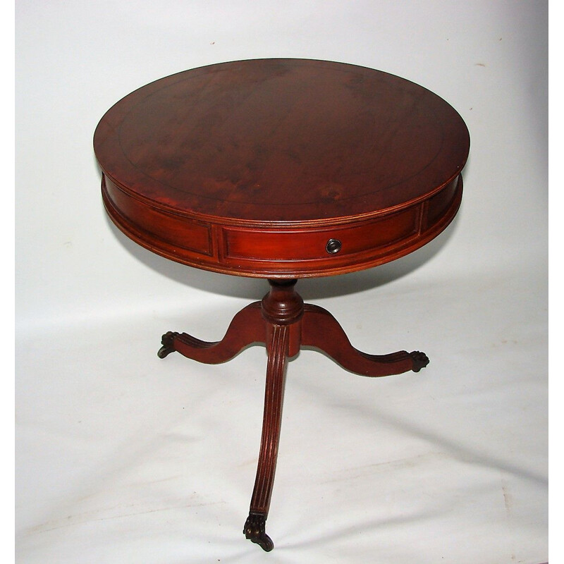 Vintage Secondary table wood in mahogany 1950s