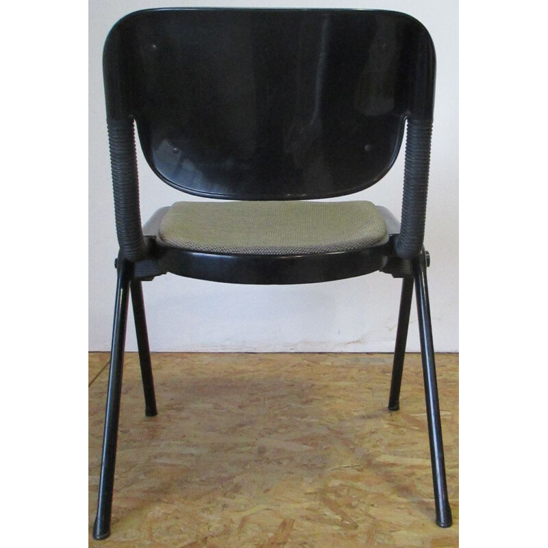 Juego de 4 sillas de vértebra vintage de Emilio Ambasz y Giancarlo Piretti para Anonima Castelli, 1976