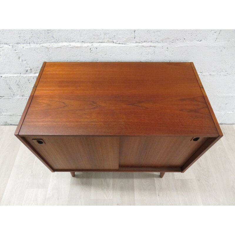 Enfilade vintage en teck scandinave 1960