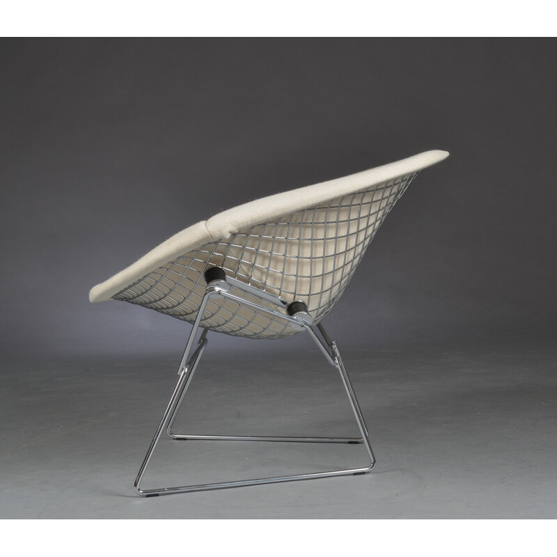 Knoll Diamond lounge chair in chrome, Harry BERTOIA - 1950s