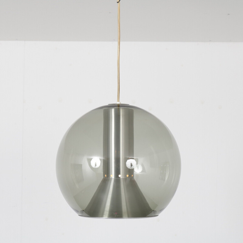 Vintage 'Big Globe' hanging lamp by Frank Ligtelijn for Raak, the Netherlands 1960s