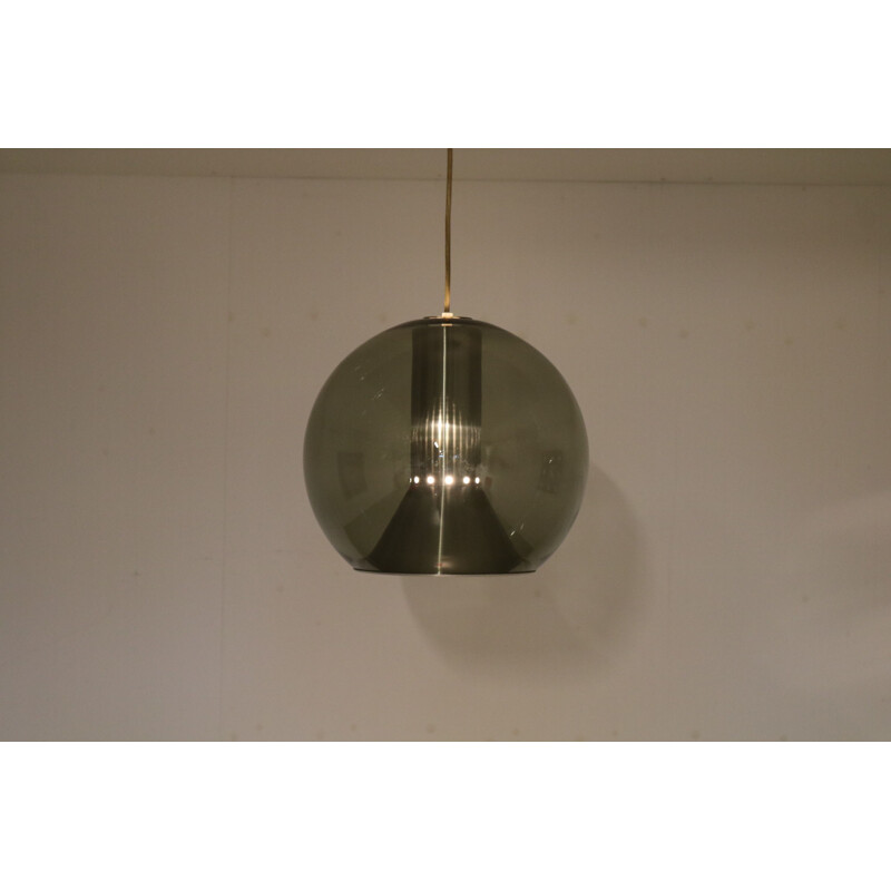 Vintage 'Big Globe' hanging lamp by Frank Ligtelijn for Raak, the Netherlands 1960s