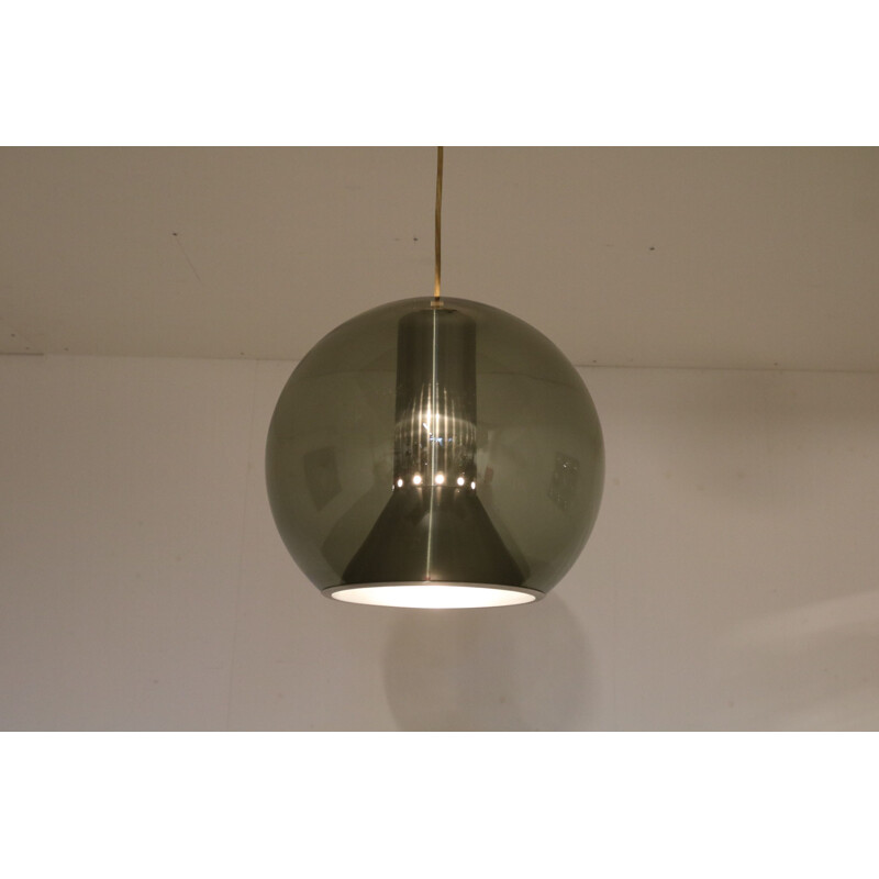 Vintage 'Big Globe' hanging lamp by Frank Ligtelijn for Raak, the Netherlands 1960s