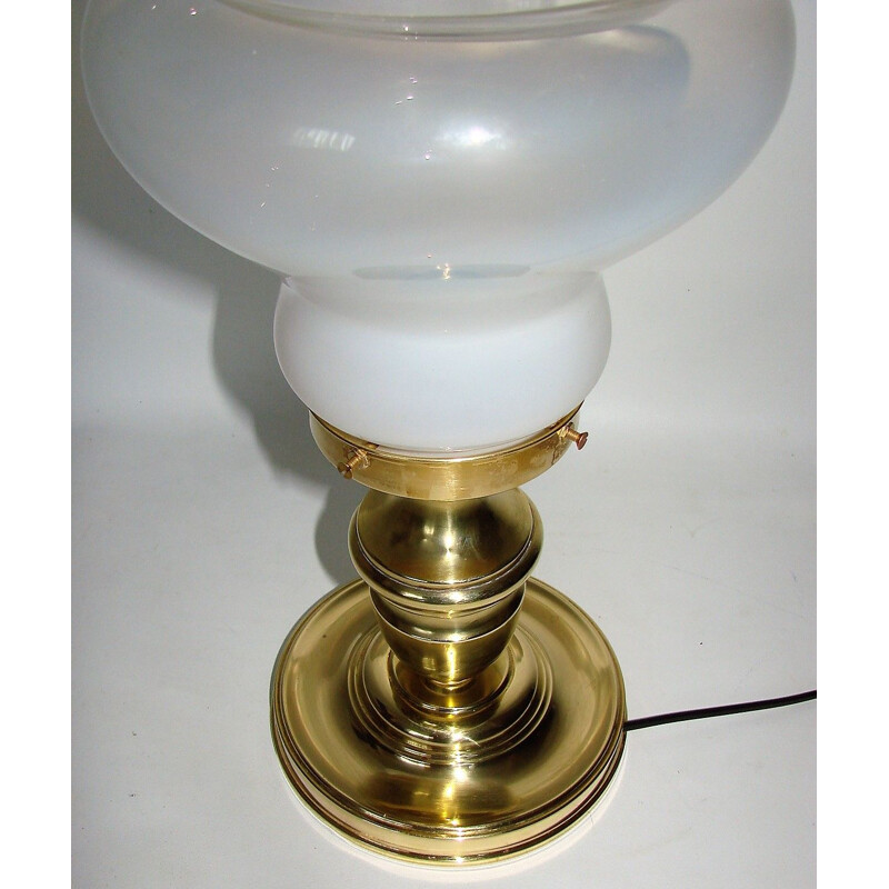 Lámpara de mesa vintage Italia 1960