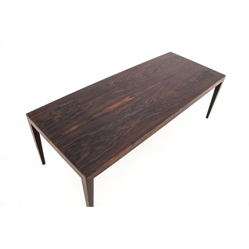 Vintage rosewood coffee table, Northern Europe 1960