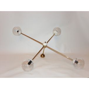 Candelabro minimalista vintage 1960