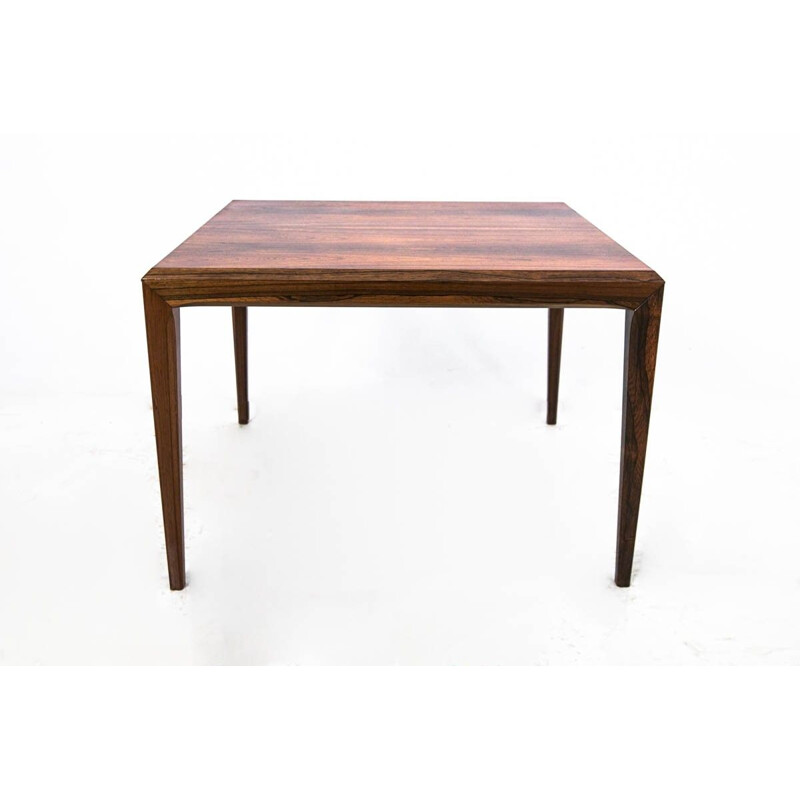 Table basse vintage en palissandre par J. Andersen, Danemark 1960