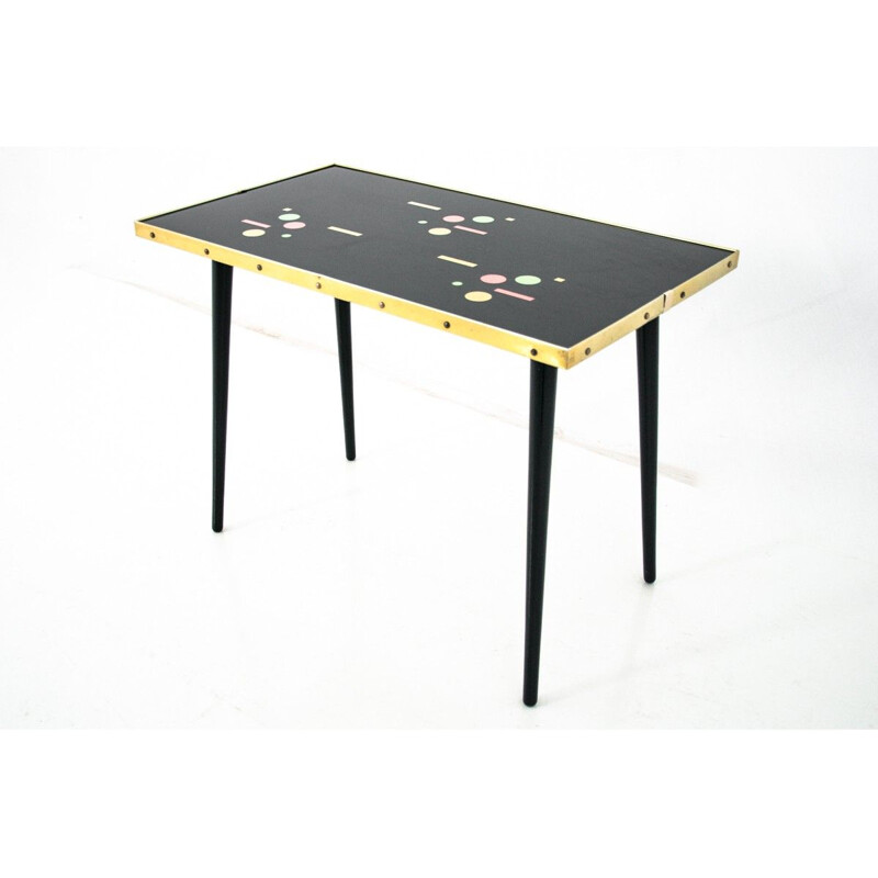 Vintage Bauhaus table Mihoma Germany 1969s