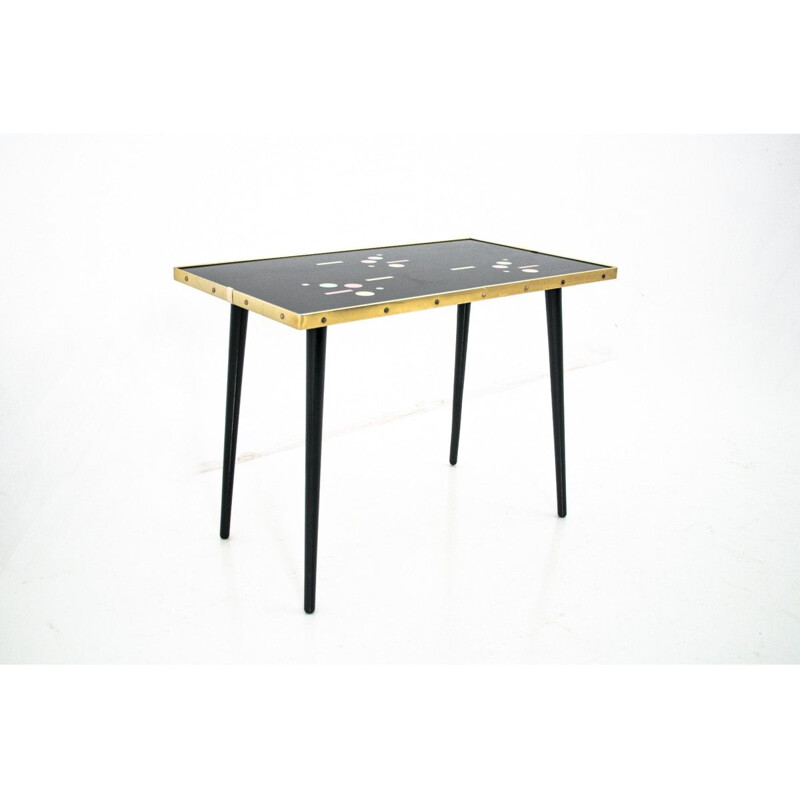 Vintage Bauhaus table Mihoma Germany 1969s