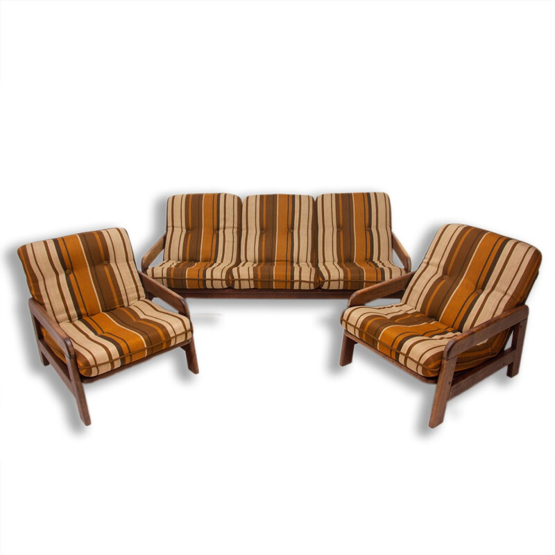 Set di sedie vintage scandinave 1970